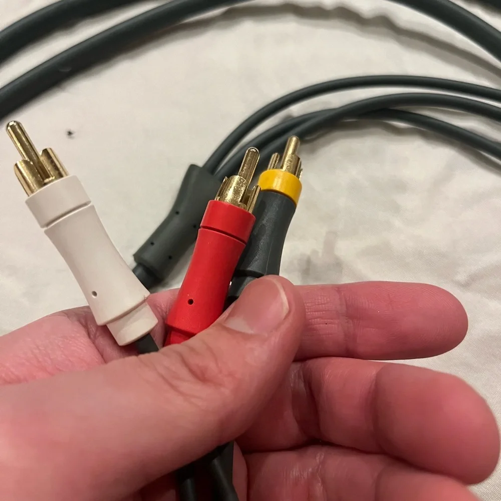 Xbox 360 color coded component connectors